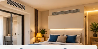 Climatización de varias estancias de una vivienda